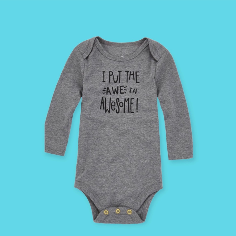 Brand new onesie’s